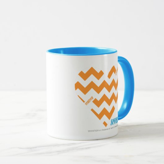 ZigZag Sinaasappel 2 Mok (Voorkant rechts)