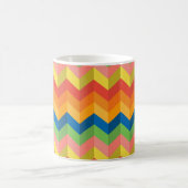 zigzag stripe magische mok (Center)