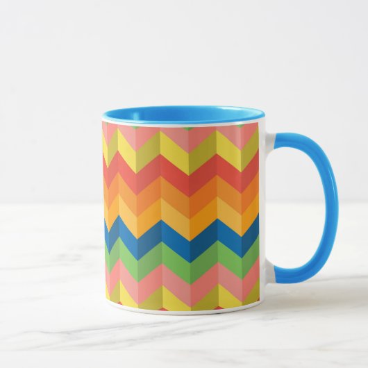 zigzag stripe mok (Rechts)
