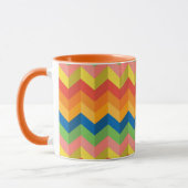 zigzag stripe mok (Links)