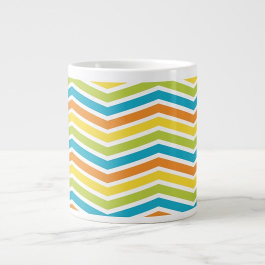 Zigzag Stripes Conception de Mug (Devant)