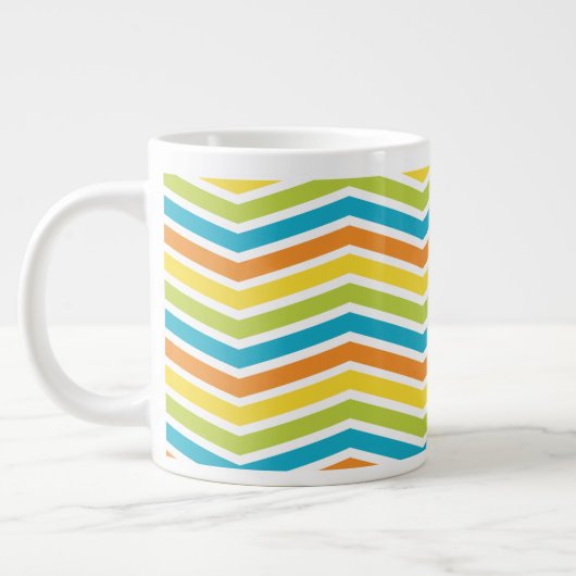 Zigzag Stripes Conception de Mug (Gauche)