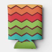 Zigzag uit de jaren zeventig blikjeskoeler (Achterkant)