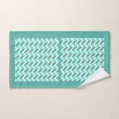 ZigZag vert (Serviette à main)