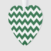Zigzag vert et blanc (devant)