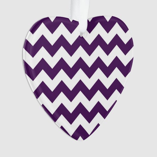 Zigzag violet et blanc (devant)