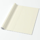 Zigzag Wide - White en Cream Cadeaupapier (Uitgerold)