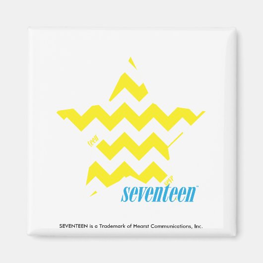 ZigZag Yellow 3 Magneet (Voorkant)