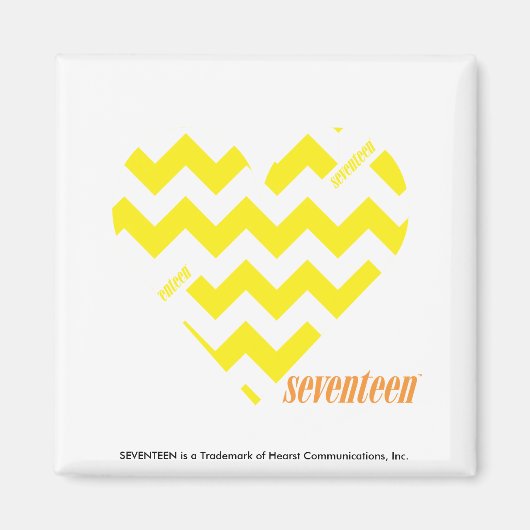 ZigZag Yellow 4 Magneet (Voorkant)