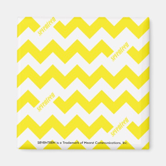 ZigZag Yellow Magneet (Voorkant)