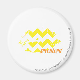 ZigZag Yellow Magneet