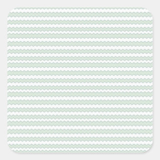 Zigzag Zee Anemone Vierkante Sticker