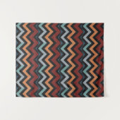 "Zigzagged & Fabulous" Wandkleed (Voorkant (horizontaal))