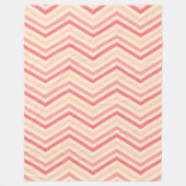 ZigZagSnug Sunset Gradient Fleece Deken (Voorkant)