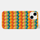 zigzagstreep Case-Mate iPhone case (Achterkant (horizontaal))