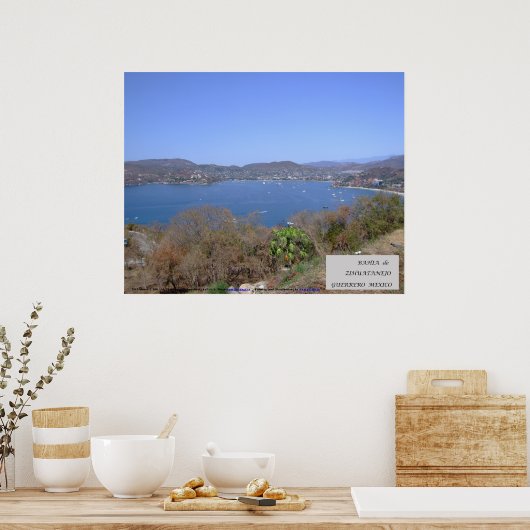 Zihuatanejo Bay - Poster (Keuken)