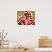 Zij Devil Poster (Keuken)