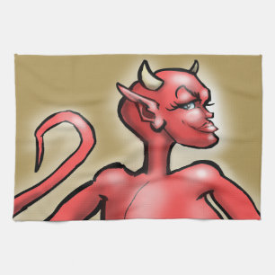 Zij Devil Theedoek