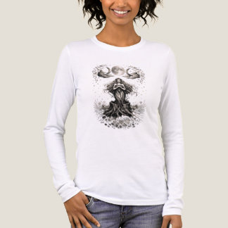 Zij Die Bloeit uit Schaduw Tri-Blend Shirt