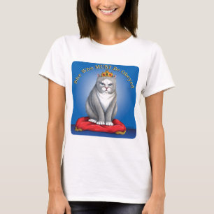 Zij die moet worden geobsedeerd t-shirt