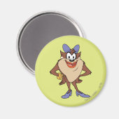 Zij-duivel in kleur magneet (Voorkant / Achterkant)