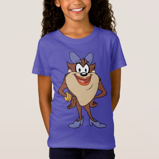 Zij-duivel in kleur t-shirt (Voorkant)