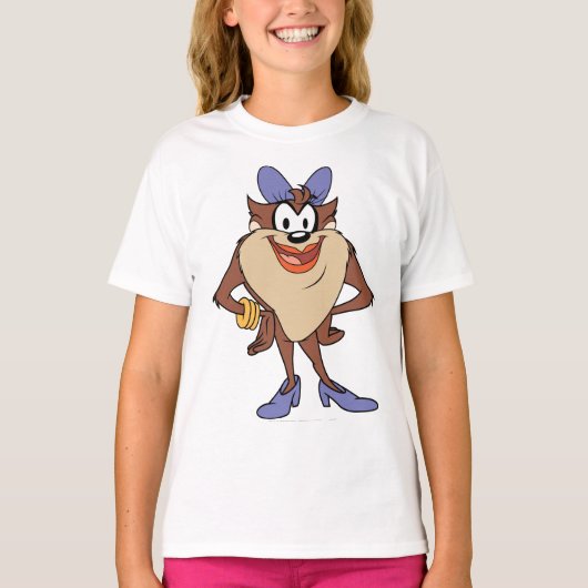 Zij-duivel in kleur t-shirt (Voorkant)