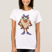 Zij-duivel in kleur t-shirt (Voorkant)