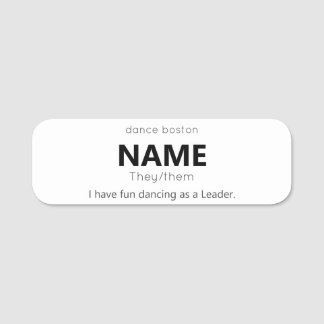 zij/hen - WCS Leader Name Tag