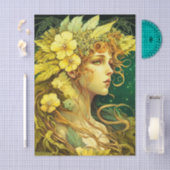 Zij is een godin tissuepapier (Craft)