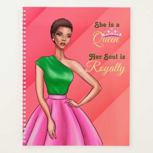 Zij is een koningin-palnner planner (Voorkant)