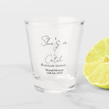 Zij is een vangst champagnefles vrijgezellenweeken