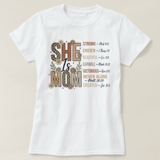 ZIJ is MOM Sterk Mooi Capabel Inspirerend T-shirt