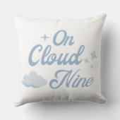 Zij Is Op Cloud 9 Bruidsfeest Decoratie Kussen (Achterkant)