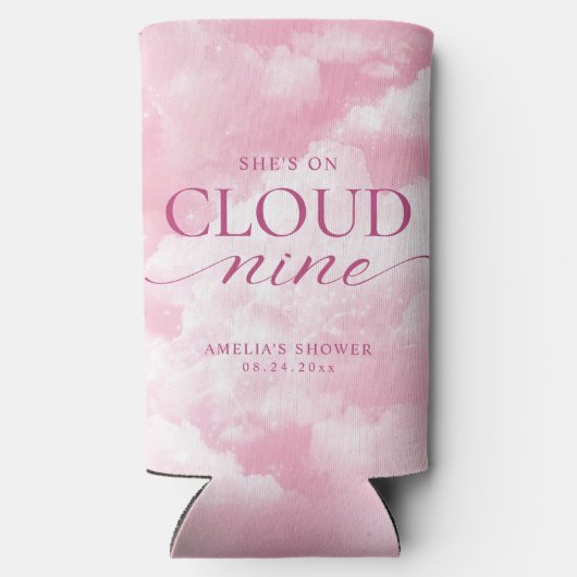 Zij Is Op Roze Bruiloftswolken (Achterkant)