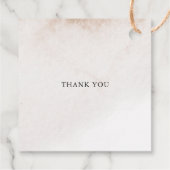 Zij is van de markt Boerenmarkt Bruidsdouche Bedankjes Labels (Achterkant)