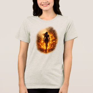 Zij loopt door vuur T-shirt