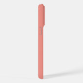Zij Monogram Beginletters Roze Minimalistisch iPhone Hoesje (Rechterkant)