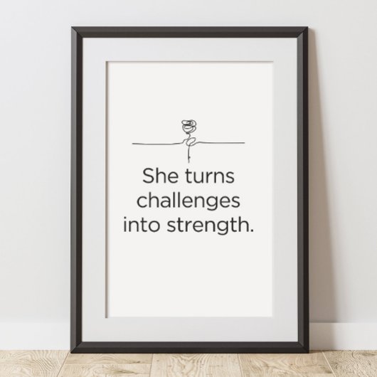 Zij Poster