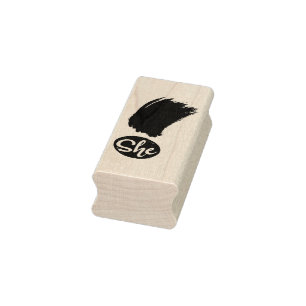 Zij Uitroepstempel Rubberstempel