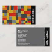 Zijband - Abstract 240413 Visitekaartje (Voorkant / Achterkant)