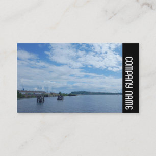 Zijband - Cardiff Bay Visitekaartje