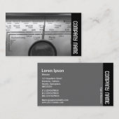 Zijband - Oude Britse radio Visitekaartje (Voorkant / Achterkant)