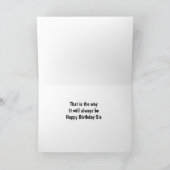 *ZIJDE AAN ZIJDE ZAL HET ALTIJD* FRIENDSHIP KAART  (Binnen)