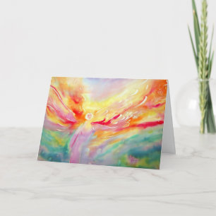 Zijde die ik geloof in de Bijbel Wenskaart van de Kaart