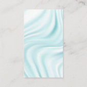 Zijde Draperie | Monogram Visitekaartje (Achterkant)