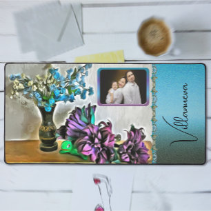 Zijde en Maïs Husk Familie Bloemen 2190 Bureaumat