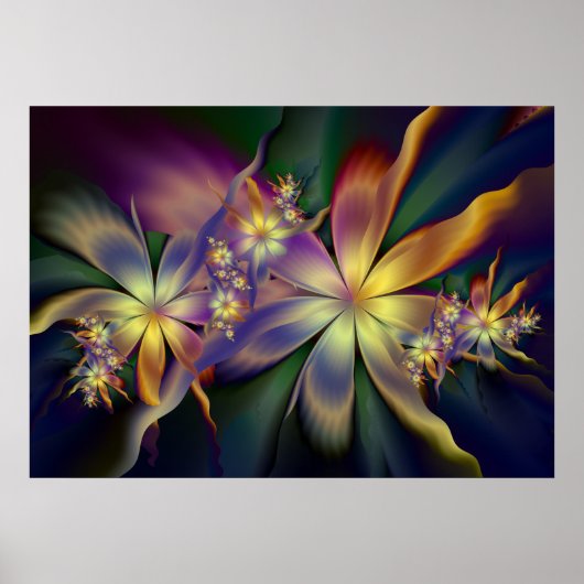 zijdejuliaflowers poster (Voorkant)