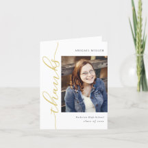 Zijdelend Afstuderen Foto Hartelijk dank