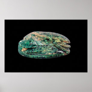 Zijdelingse uitzicht van een huwelijksjaal van Ame Poster